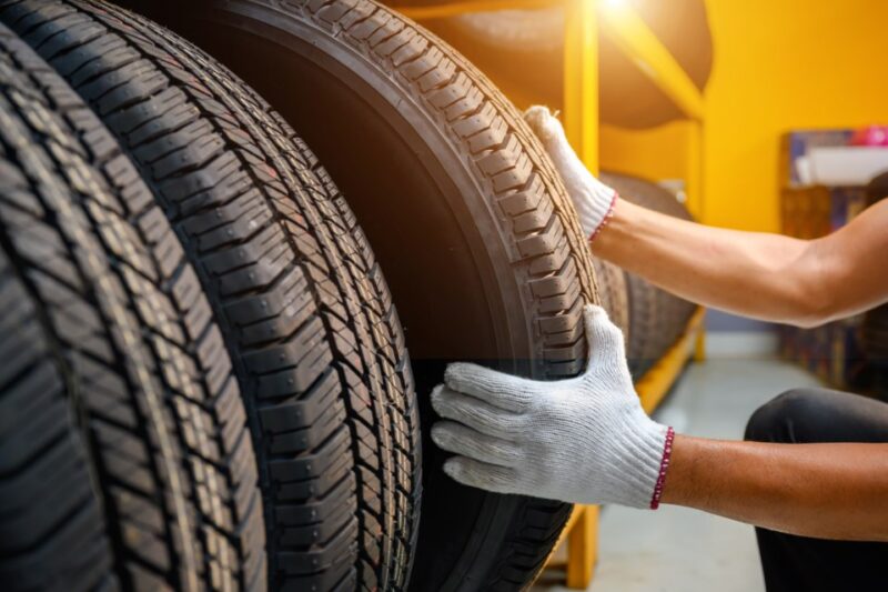 Both Sets of tires